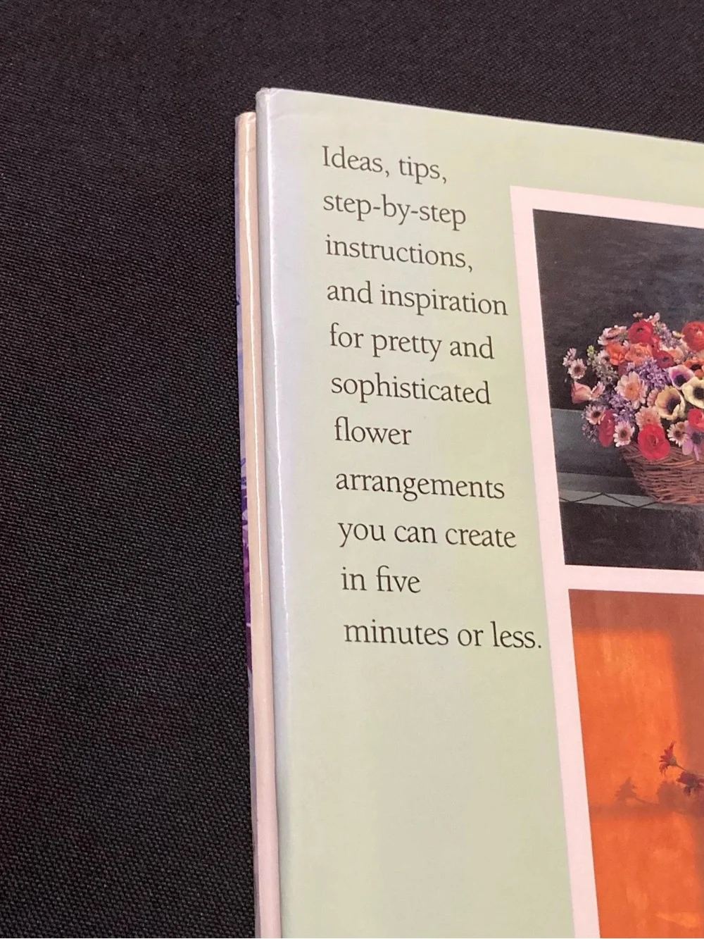 The Five Minute Flower Arranger by Jane Newdick Hardcover